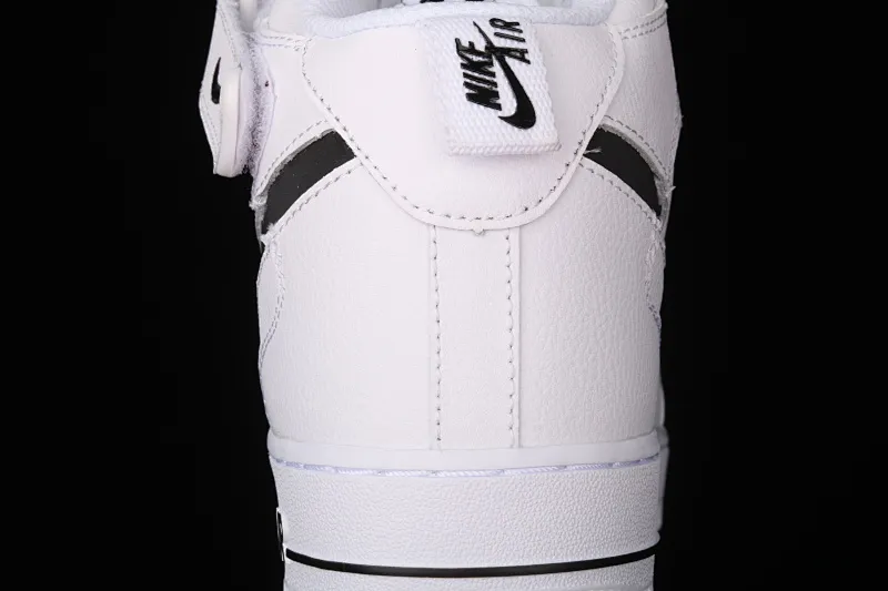 All categories Nk Air Force 1 Air Force series Nk Air Force 1 Mid Air Force mid-top Nk Air Force 1 Mid "Premium" black and white colorful color Air Force One Chinese casual sneakers CV3039-108